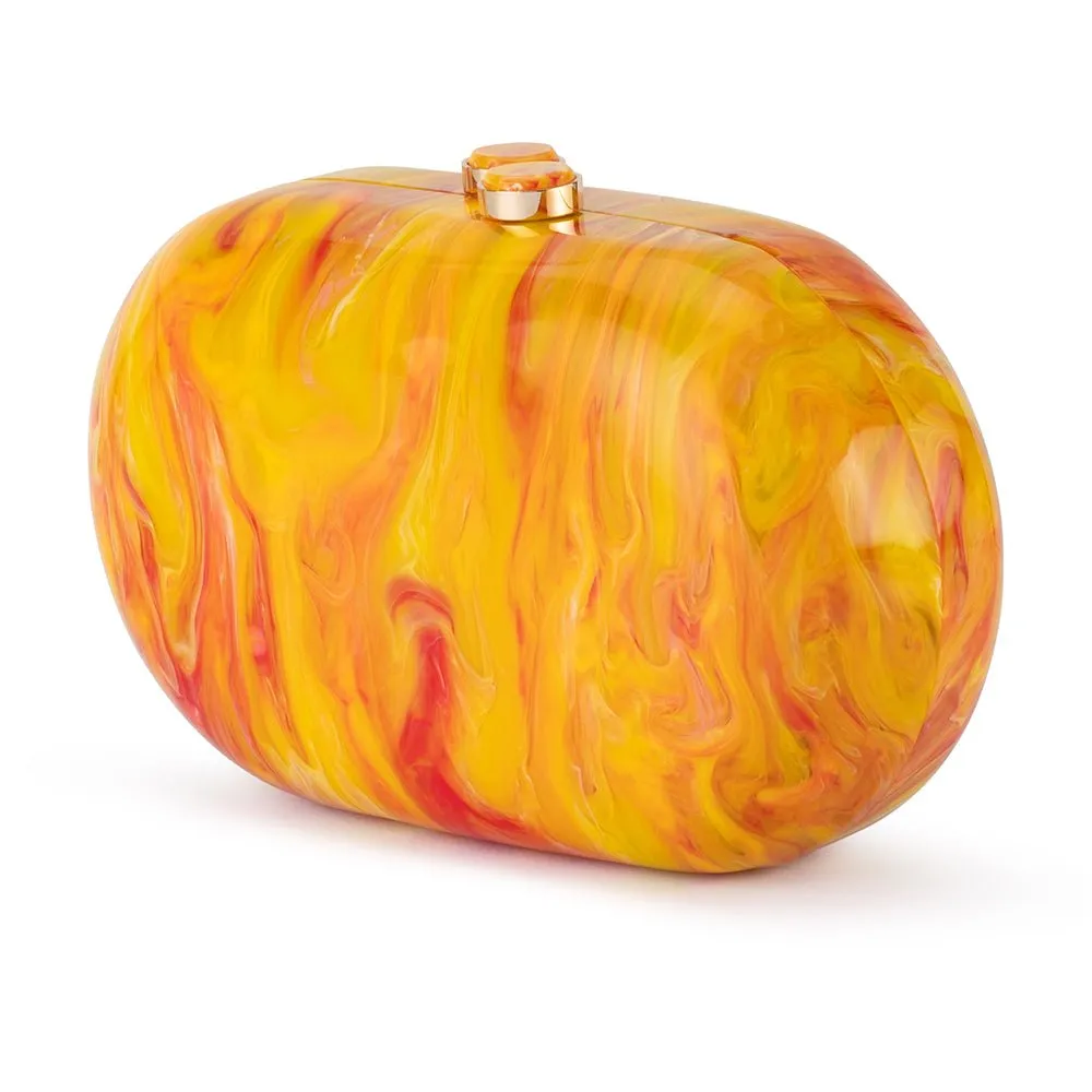 MAEVE Marble Clutch sold by Olga Berg product image thumbnail 5