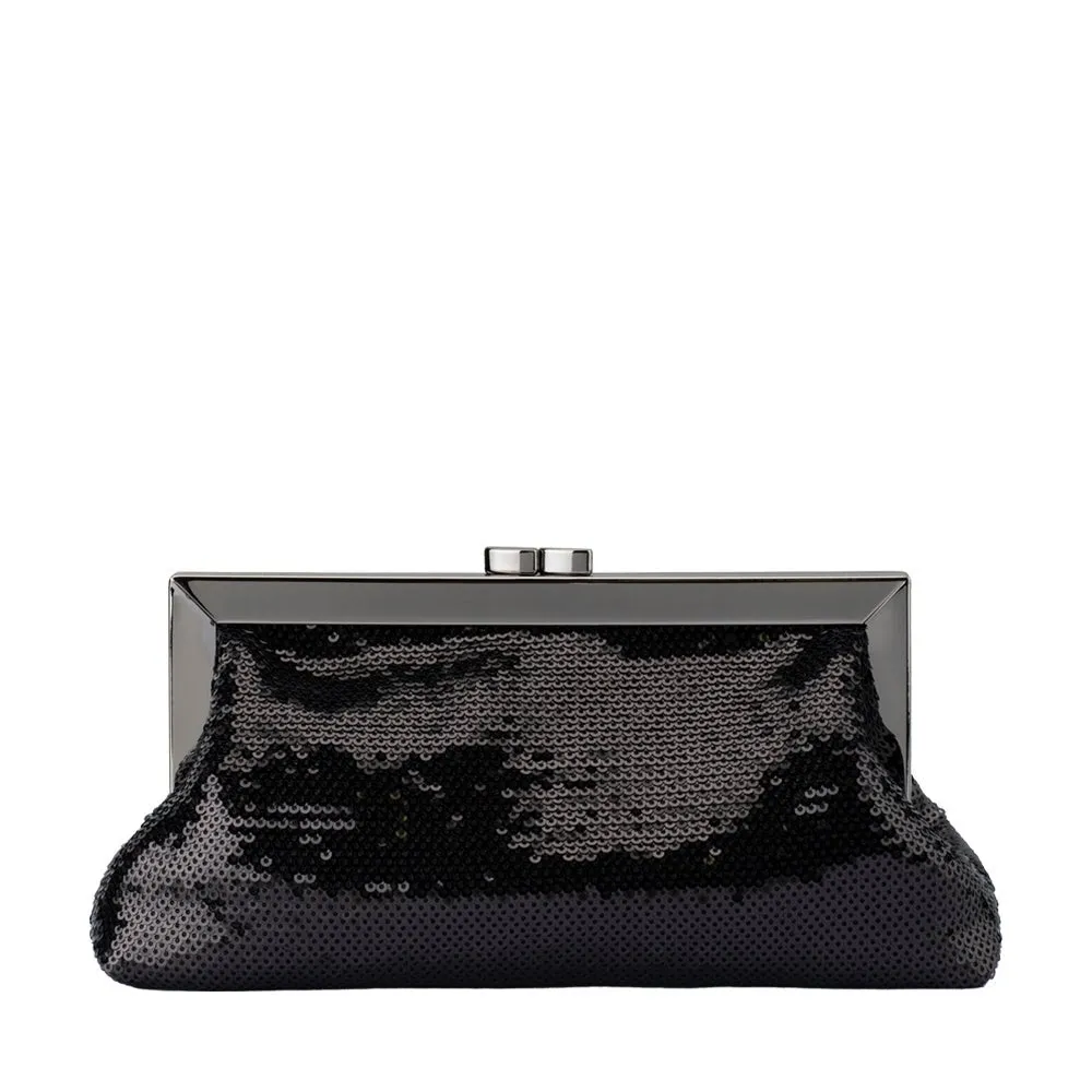 ZEPHYR Sequin Clutch sold by Olga Berg