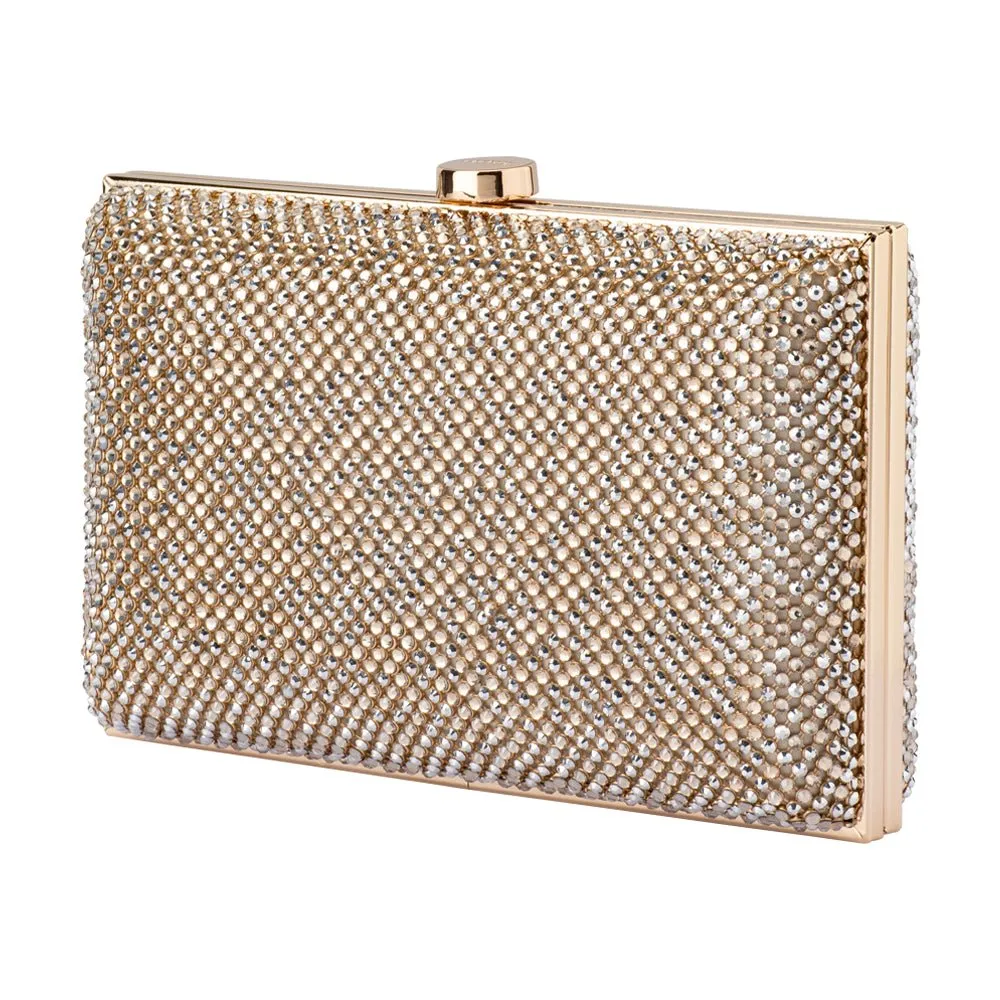 VIVIANA Crystal Mesh Clutch sold by Olga Berg product image thumbnail 5