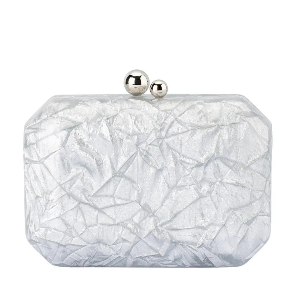 MATEO Metallic Clutch sold by Olga Berg