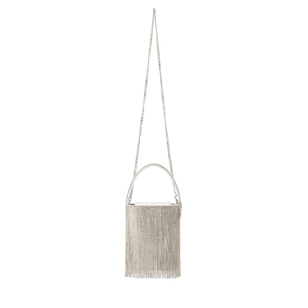 BILLIE Crystal Fringe Bag sold by Olga Berg product image thumbnail 4