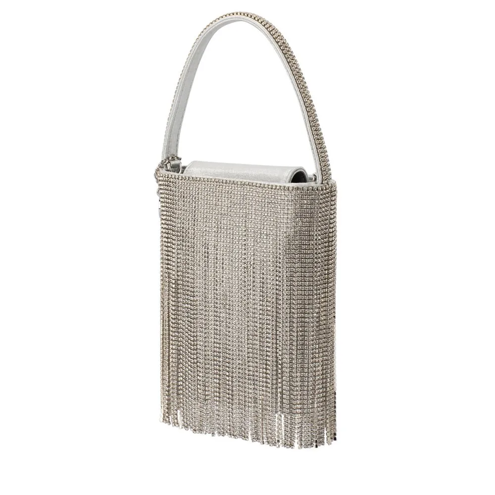 BILLIE Crystal Fringe Bag sold by Olga Berg product image thumbnail 5