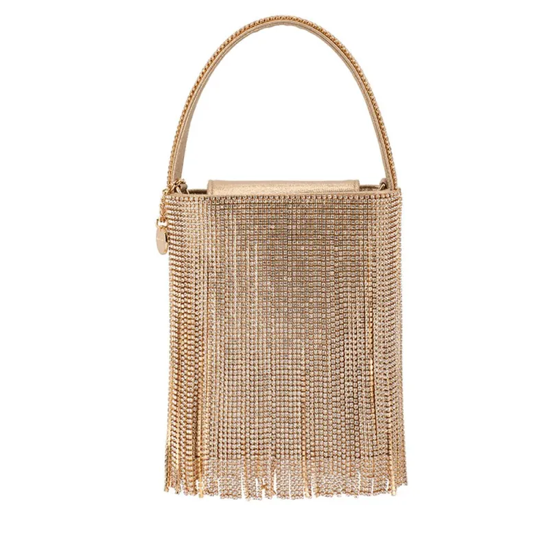 BILLIE Crystal Fringe Bag sold by Olga Berg