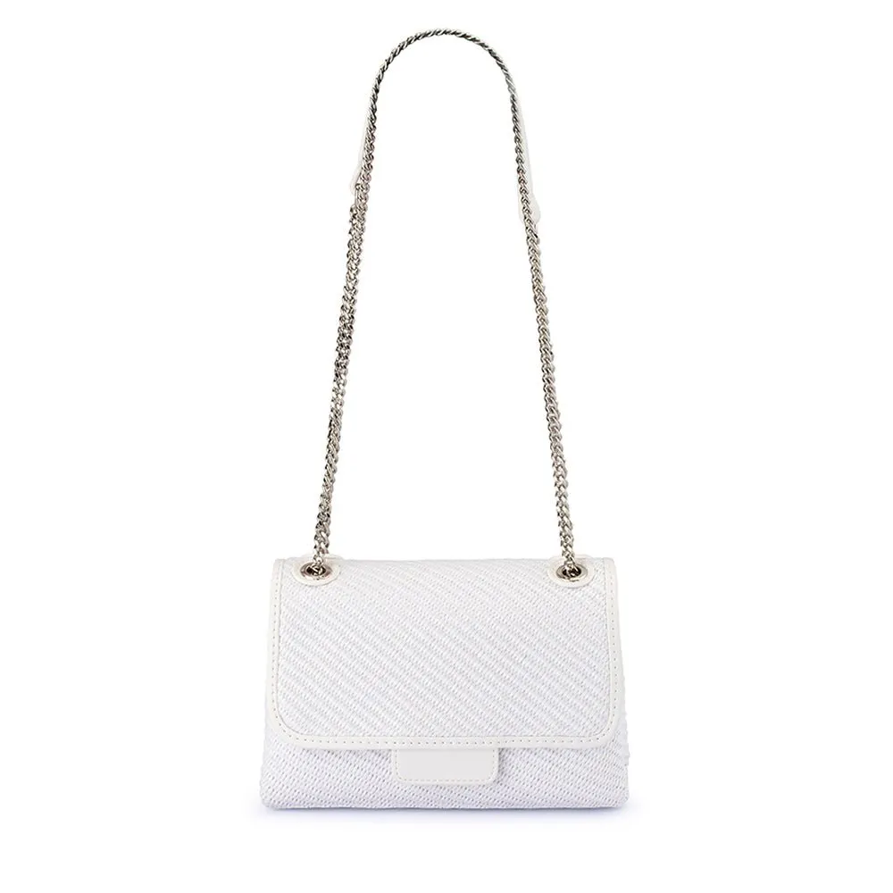 ALEXA Woven Shoulder Bag sold by Olga Berg product image thumbnail 3