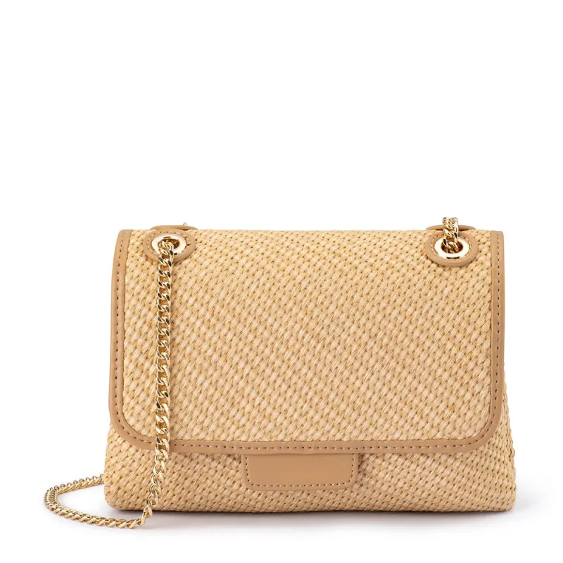 ALEXA Woven Shoulder Bag sold by Olga Berg