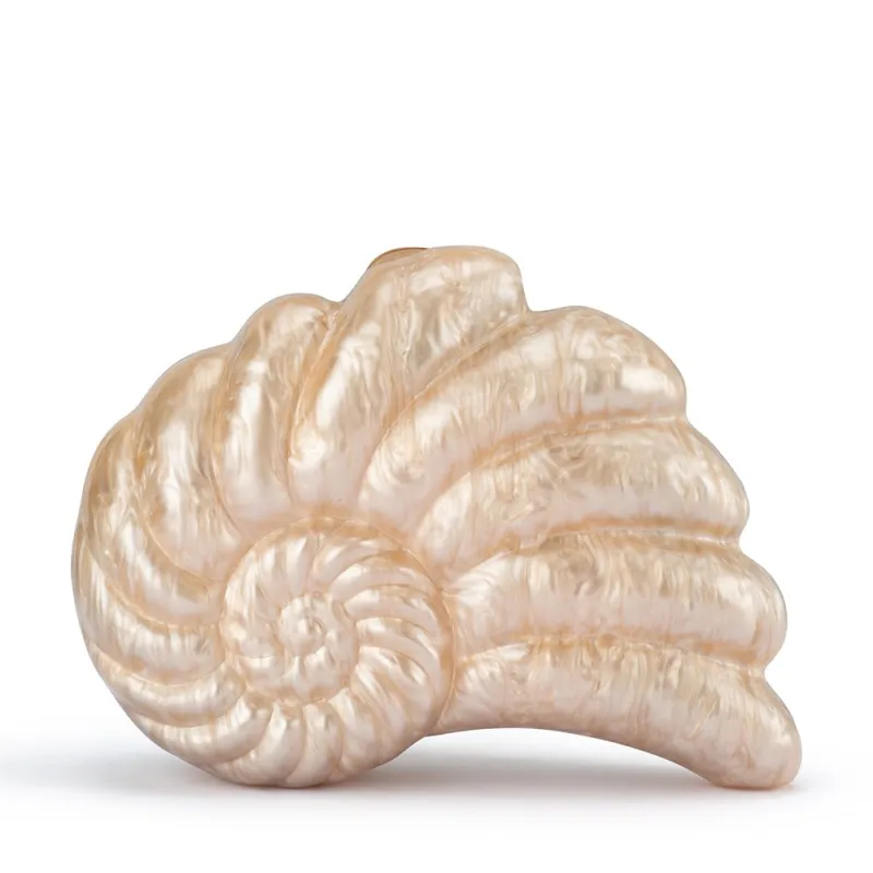 INDI Acrylic Shell Clutch sold by Olga Berg