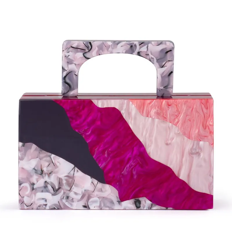 FLEUR Acrylic Top Handle sold by Olga Berg