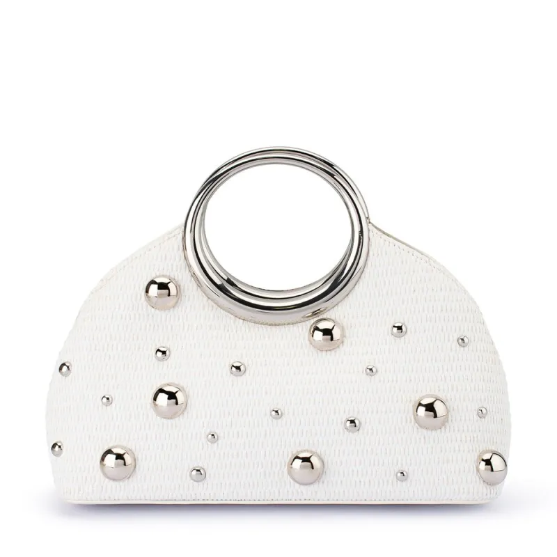 CHARLOTTE Woven Top Handle sold by Olga Berg