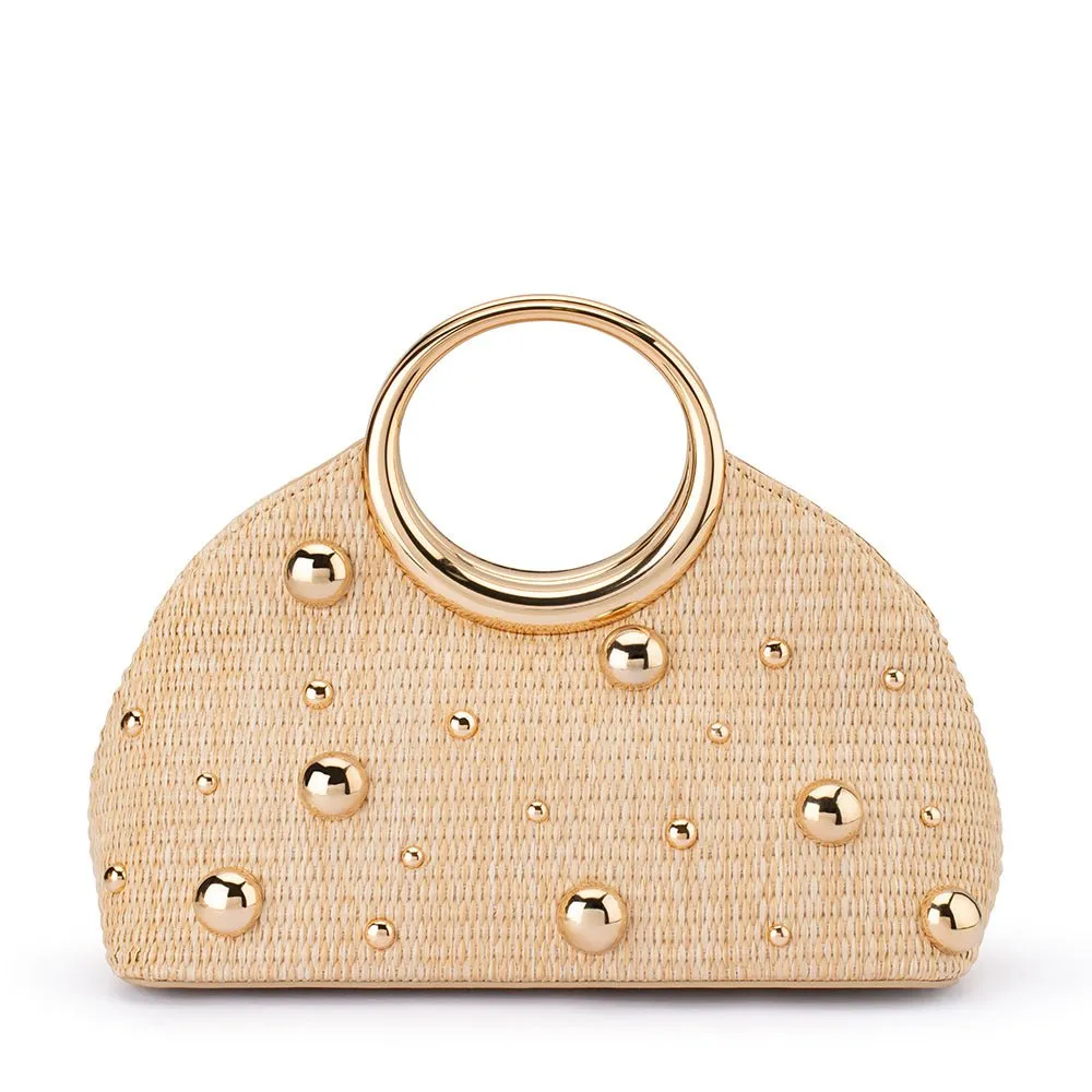 CHARLOTTE Woven Top Handle sold by Olga Berg