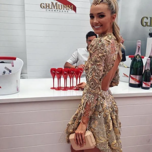 LIA Monogrammed Clutch sold by Olga Berg product image thumbnail 2