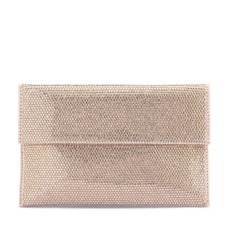 CARA Crystal Envlope Clutch sold by Olga Berg