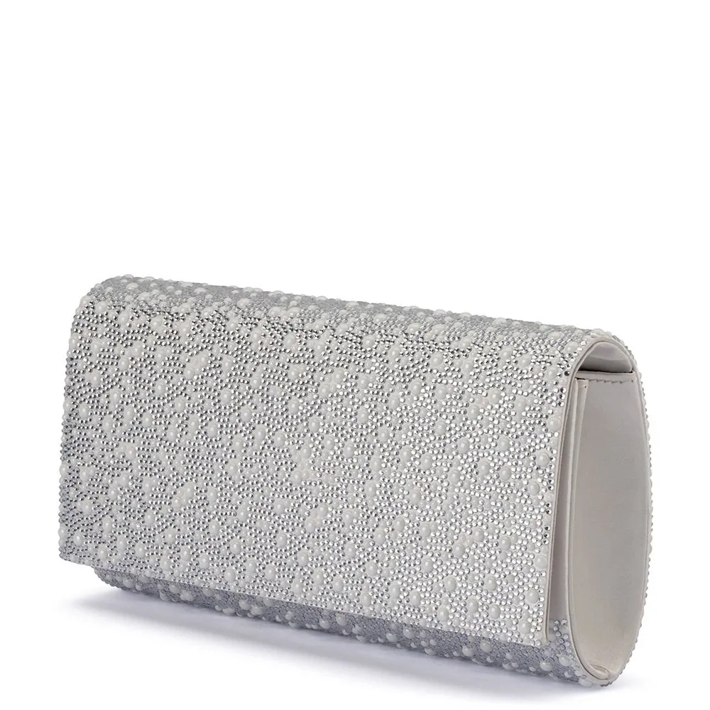 DANNA Crystal and Pearl Clutch sold by Olga Berg product image thumbnail 4