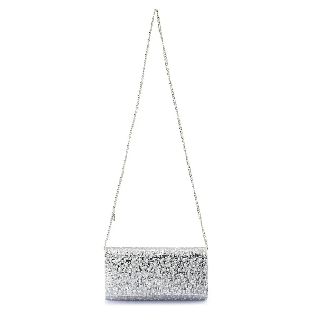DANNA Crystal and Pearl Clutch sold by Olga Berg product image thumbnail 5