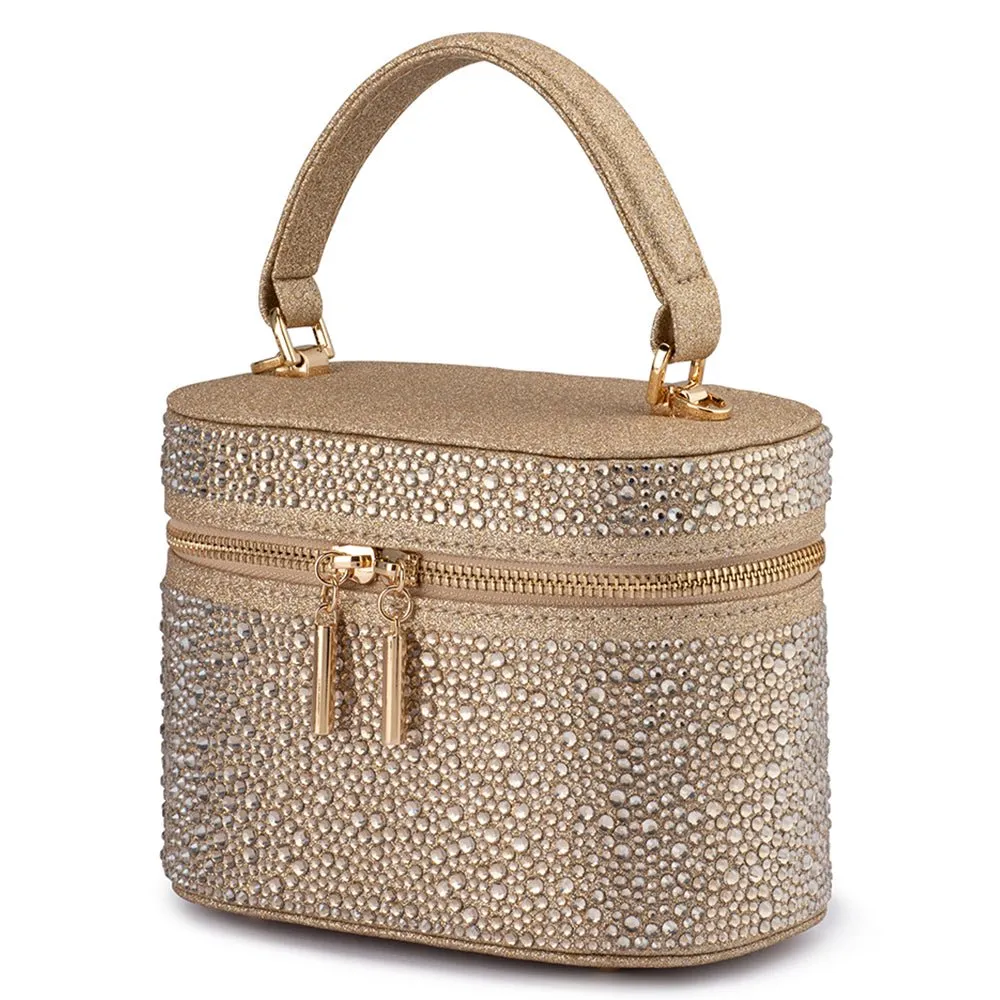 BECKIE Zip Top Crystal Bag sold by Olga Berg product image thumbnail 4