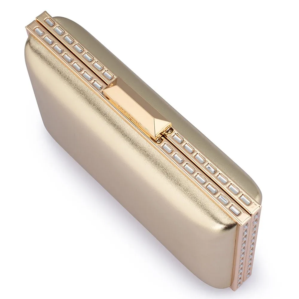 SAMMI Crystal Frame Clutch sold by Olga Berg product image thumbnail 5