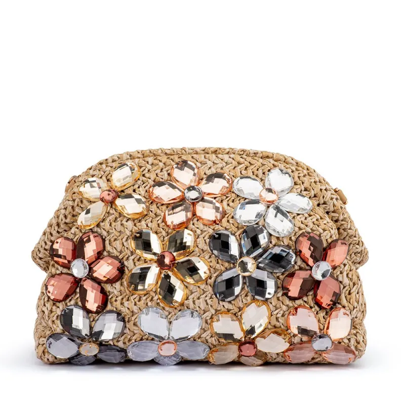 FERN Crystal Embellished Clutch sold by Olga Berg