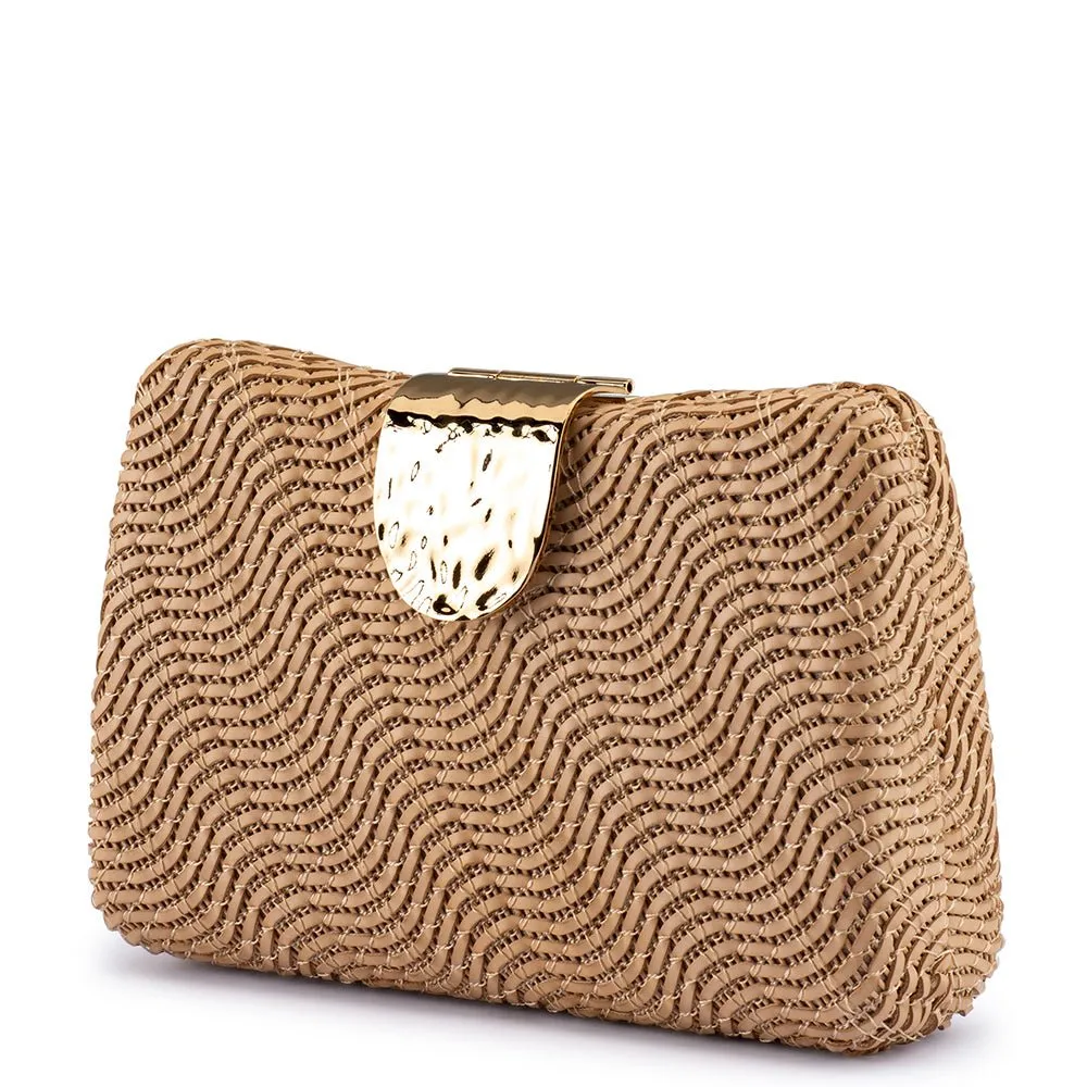 LINDY Woven Clutch sold by Olga Berg product image thumbnail 4