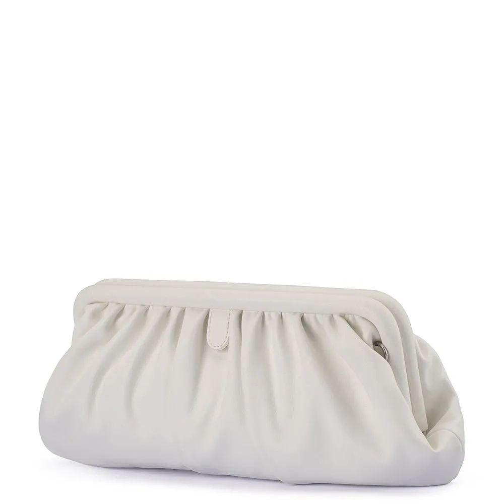 CATHERINE Gathered Clutch sold by Olga Berg product image thumbnail 4