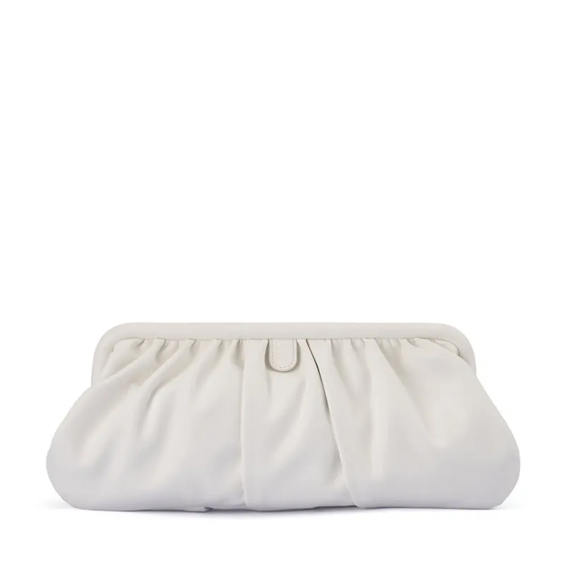 CATHERINE Gathered Clutch sold by Olga Berg