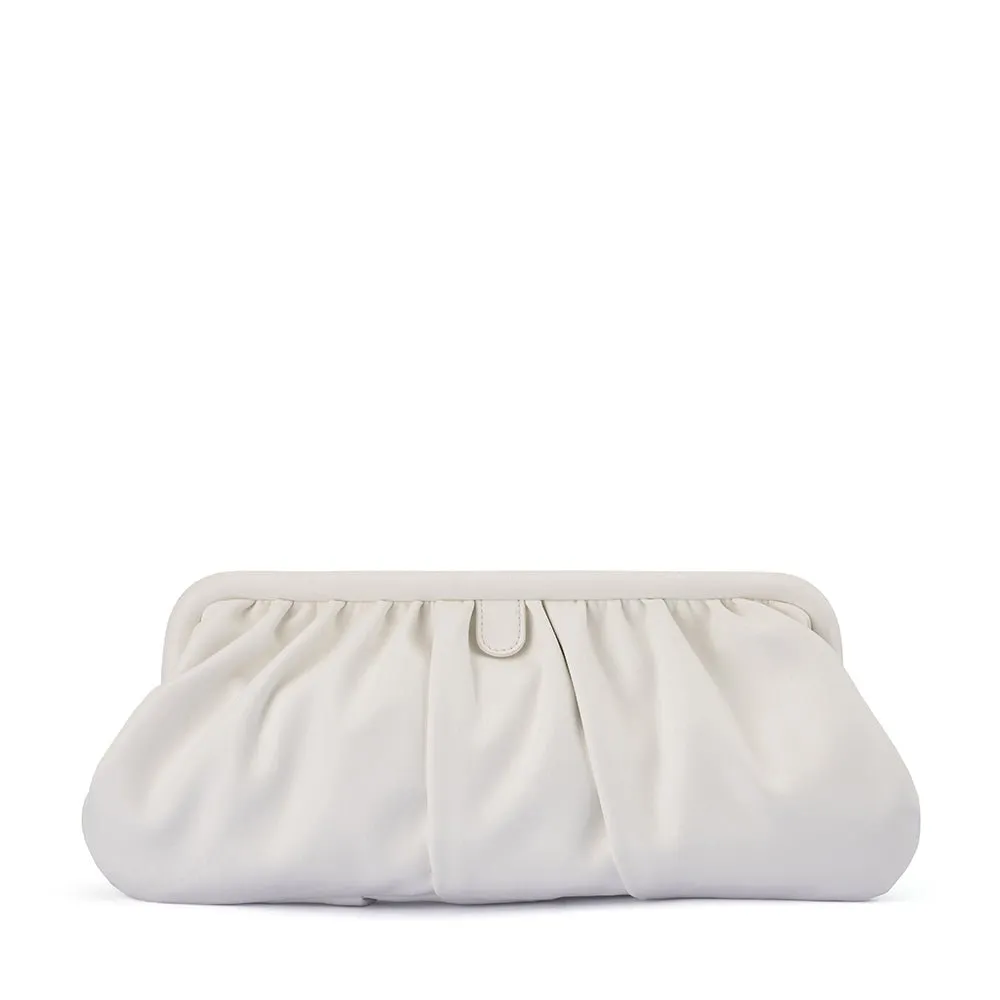 CATHERINE Gathered Clutch sold by Olga Berg