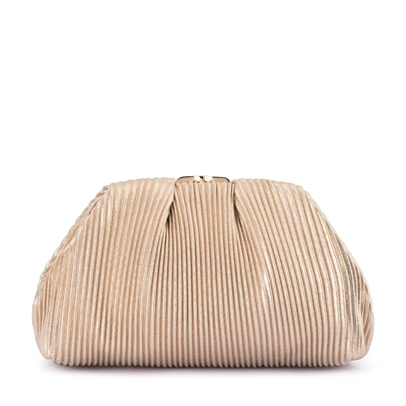 NAOMI Pleated Clutch sold by Olga Berg