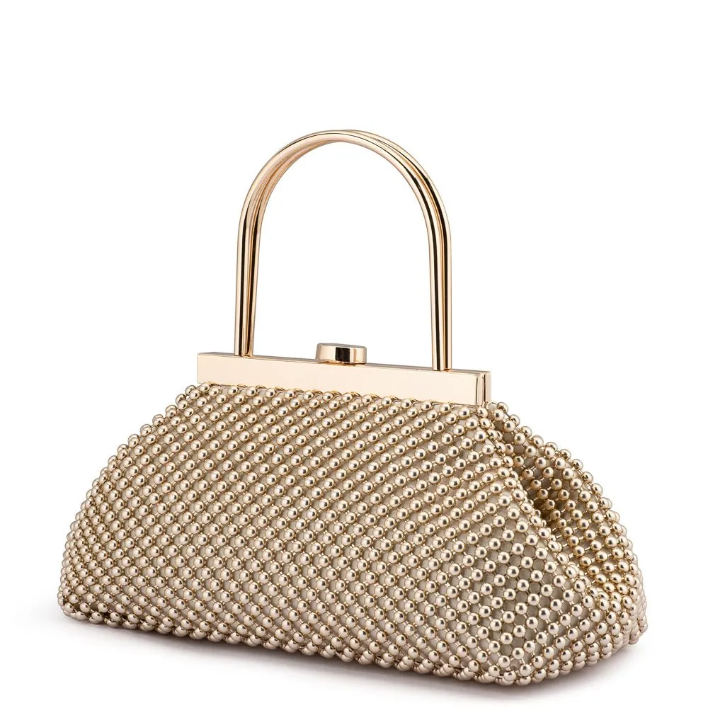 MIMI Ball Mesh Frame Bag sold by Olga Berg product image thumbnail 4