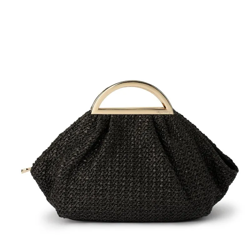 ADRIANA Woven Handle Bag sold by Olga Berg