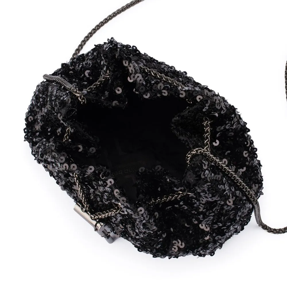 ILANA Sequin Drawstring Bag sold by Olga Berg product image thumbnail 5