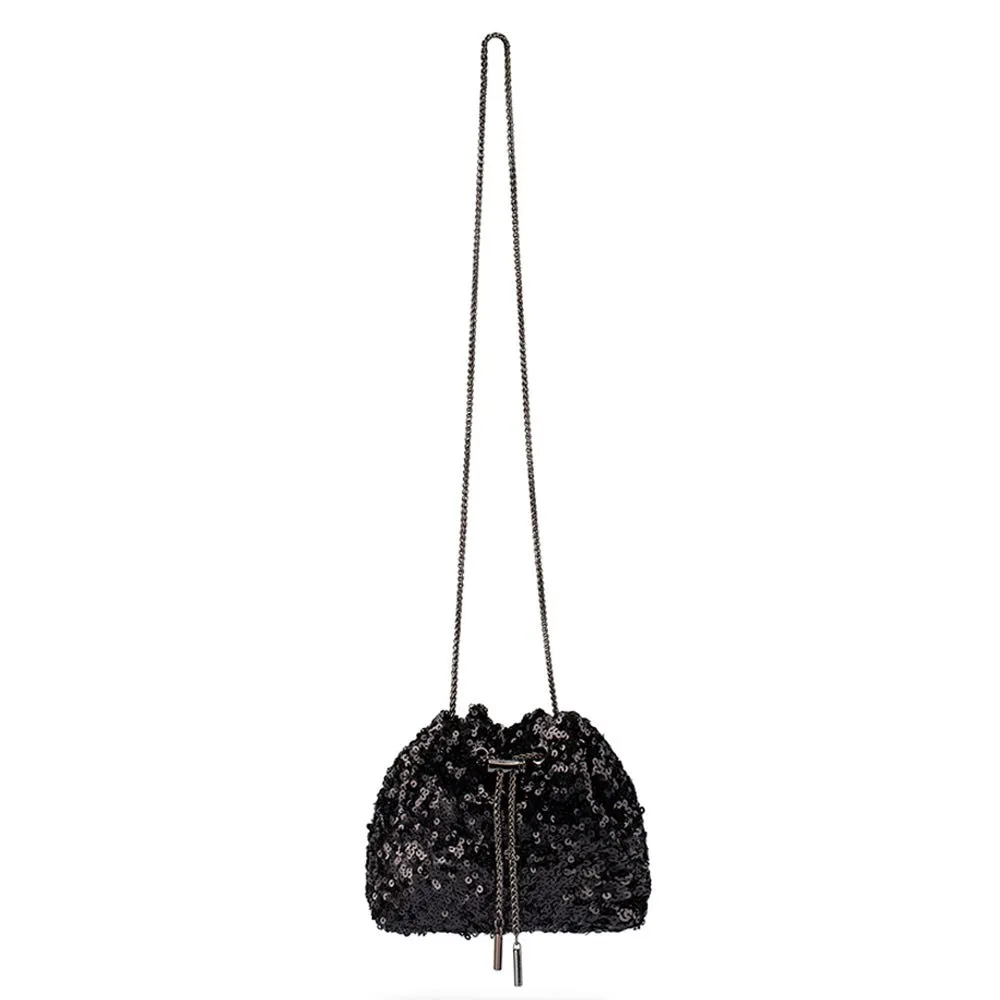 ILANA Sequin Drawstring Bag sold by Olga Berg product image thumbnail 3