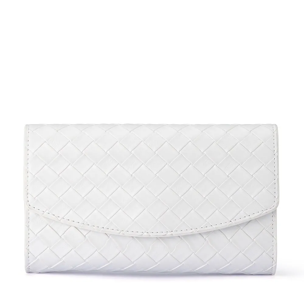 AISHA Embossed Clutch sold by Olga Berg