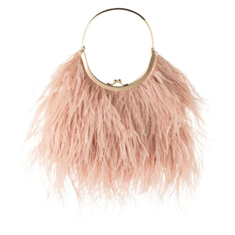 PENNY Feathered Frame Bag sold by Olga Berg