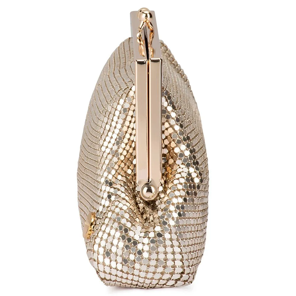 ZARA Mesh Frame Clutch sold by Olga Berg product image thumbnail 4