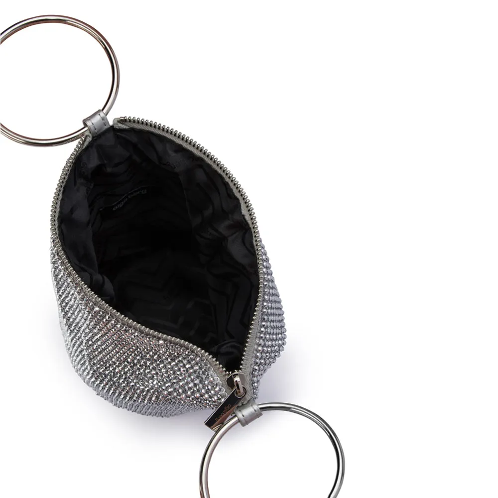 ELLIE Crystal Mesh Handle Bag sold by Olga Berg product image thumbnail 5