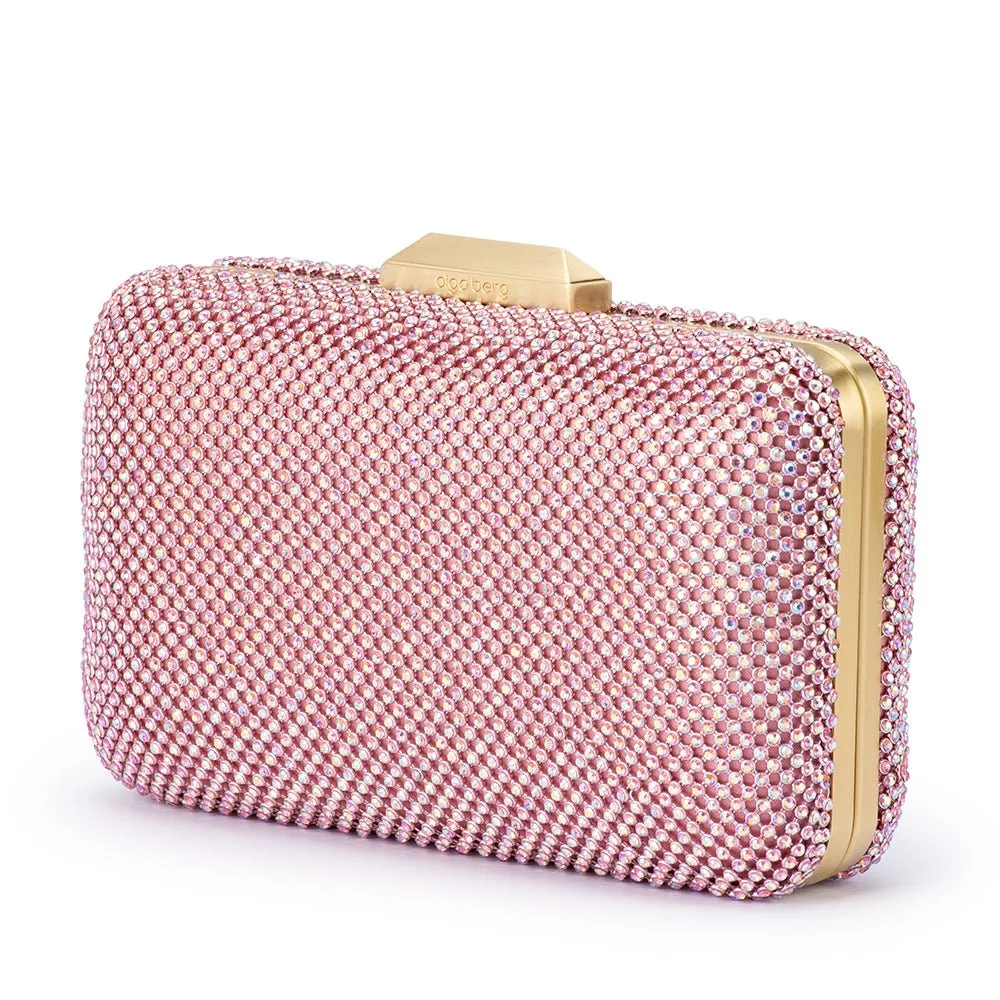 RONNY Crystal Mesh Clutch sold by Olga Berg product image thumbnail 5