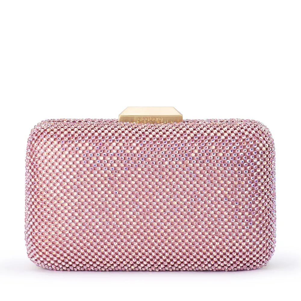 RONNY Crystal Mesh Clutch sold by Olga Berg