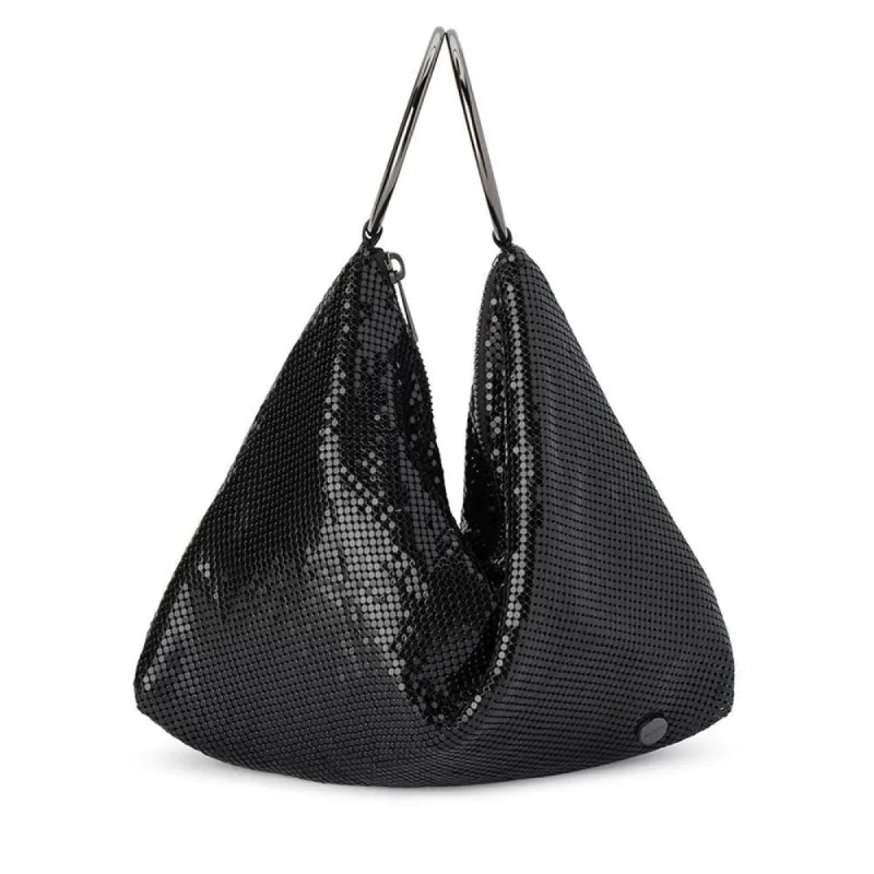 SHAR Black Mesh Convertible Bag sold by Olga Berg