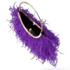 PENNY Feathered Frame Bag sold by Olga Berg