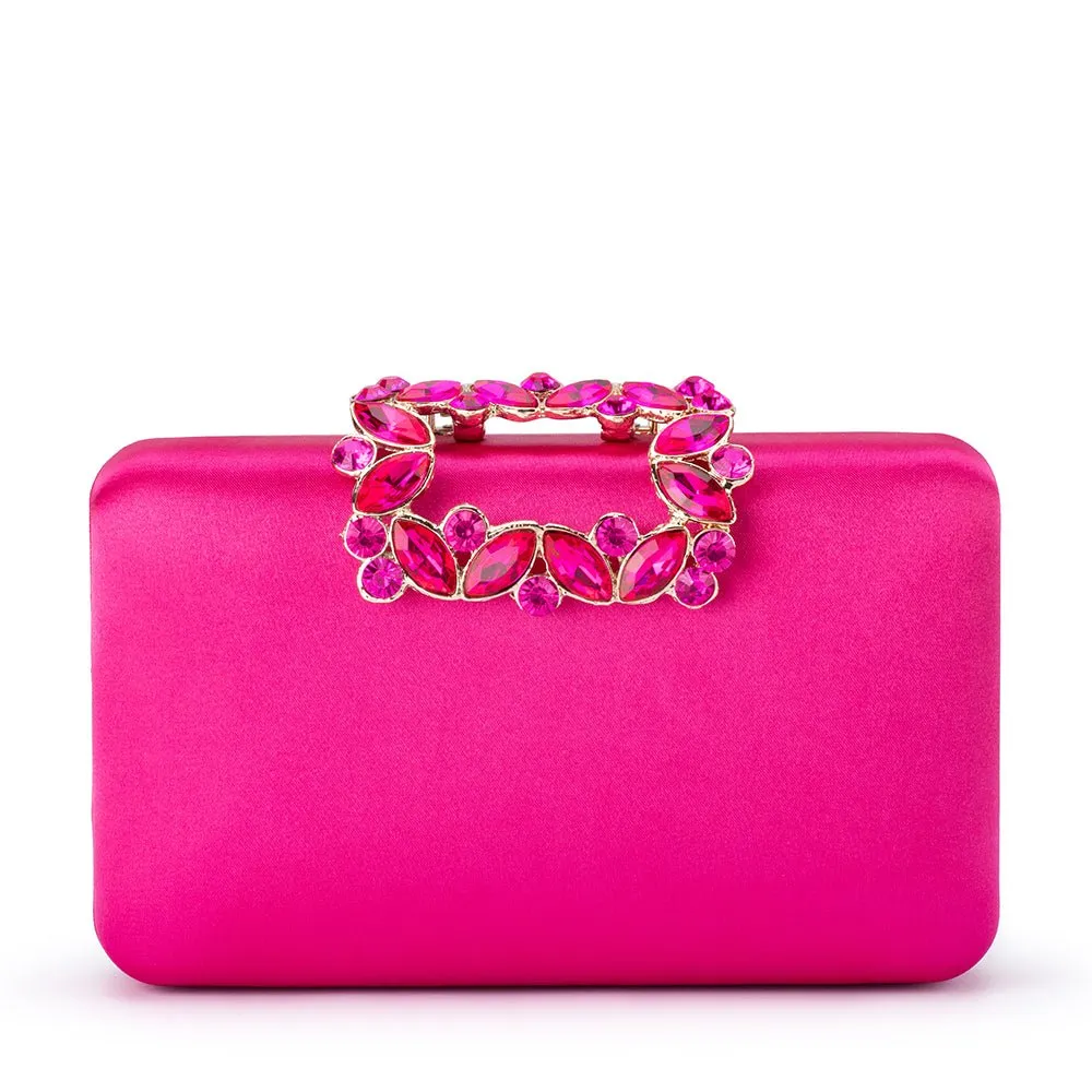 MARGALIT Crystal Lock Clutch sold by Olga Berg