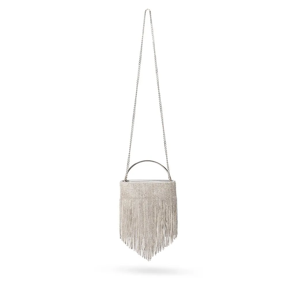 ADINA Crystal Fringe Bag sold by Olga Berg product image thumbnail 4