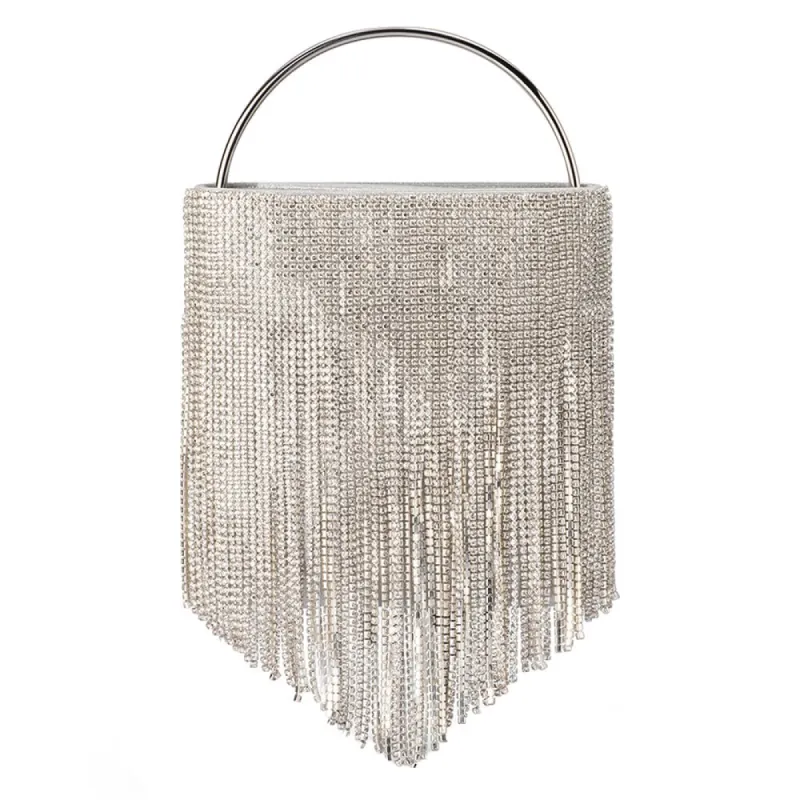 ADINA Crystal Fringe Bag sold by Olga Berg