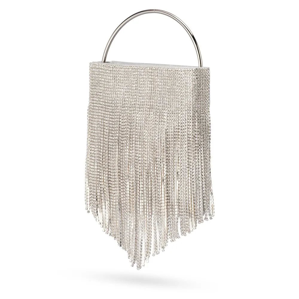 ADINA Crystal Fringe Bag sold by Olga Berg product image thumbnail 5