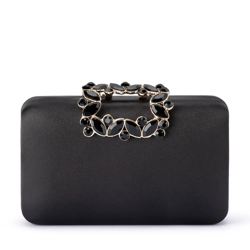 MARGALIT Crystal Lock Clutch sold by Olga Berg