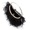 PENNY Feathered Frame Bag sold by Olga Berg