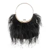 PENNY Feathered Frame Bag sold by Olga Berg