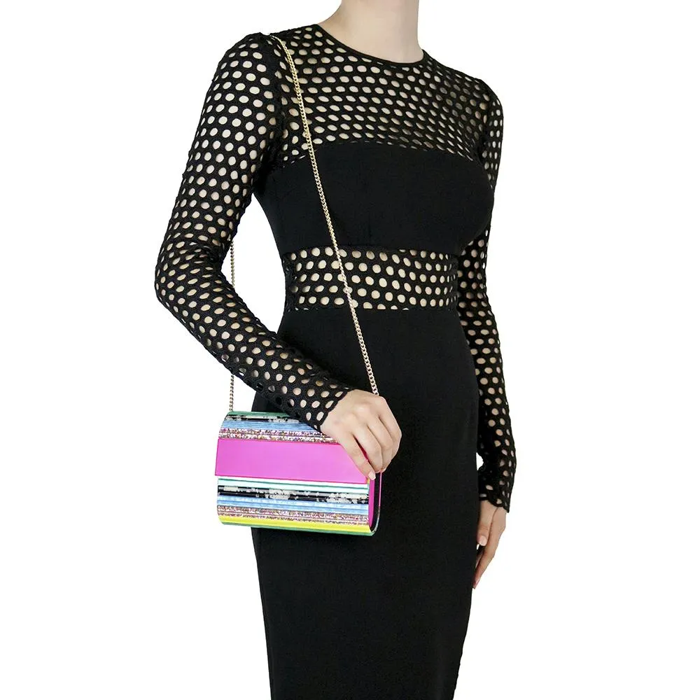 STACER Acrylic Clutch sold by Olga Berg product image thumbnail 3