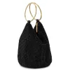 ELLIE Crystal Mesh Ring Handle Bag sold by Olga Berg