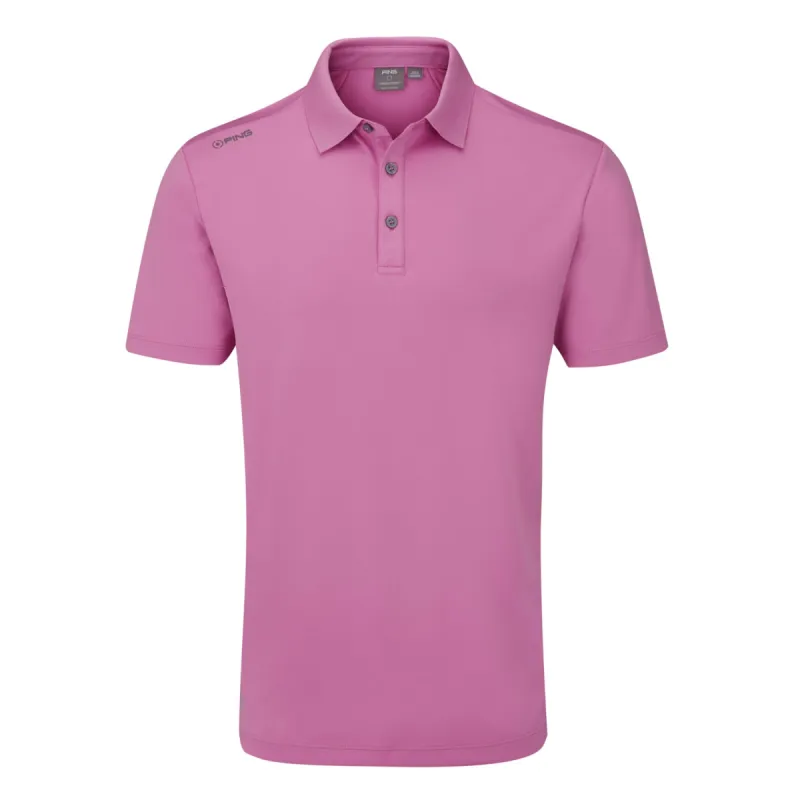 Ping Lindum Golf Polo Shirt - Pink sold by Original Green