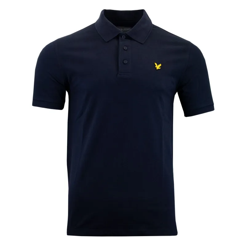 Lyle & Scott Sleeve Logo Polo - Navy sold by Original Green