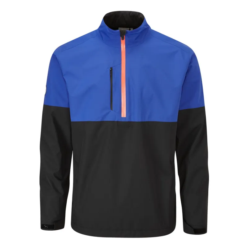 Ping SensorDry Pro Waterproof Half Zip Jacket - Black/North Sea sold by Original Green