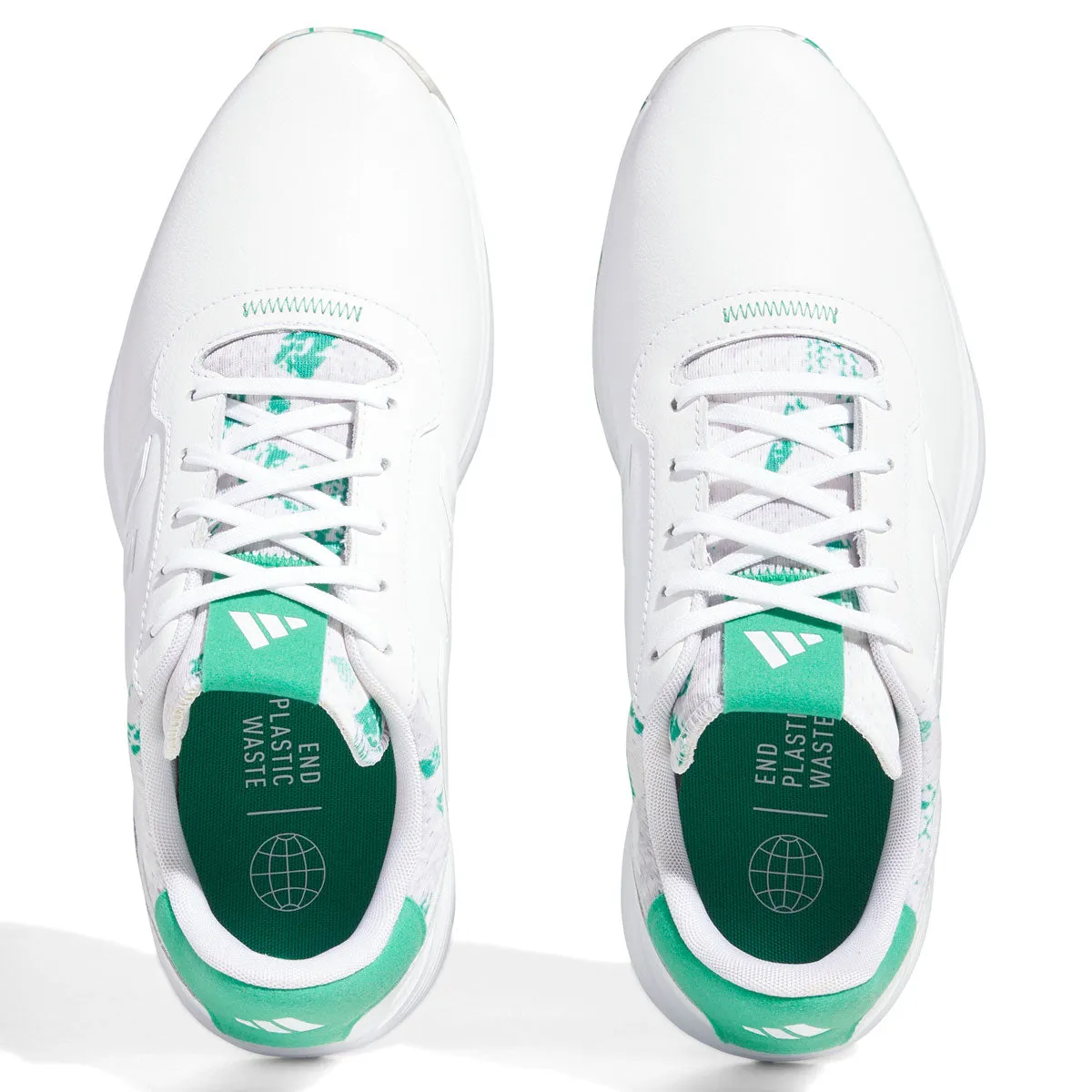 adidas S2G SL 23 Leather Golf Shoes - White/Court Green sold by Original Green product image thumbnail 4